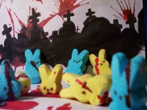 bunny peeps - bunny mascre