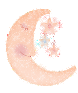Sparkly Moon - Here is a picture of a sparkly moon. Some say when we dream we wish on a star. So I thought the moon pic would fit in.