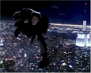 heroes - peter and nathan flying