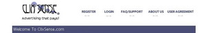 Clixsense -  Free Affiliate Program.  	 Advertisers: Reach real page visitors!  We guarantee quality traffic to your website. Reach unique guaranteed argeted visitors for as ittle as 1 cent per visitor.  Free Affiliate Program	 Refer others and earn even more!  ClixSense.com will pay you 10 cents for every free registration you refer. Furthermore we will pay you five levels deep for each referral who upgrades to a “Premium” account. Want more? When your referral place an ad on clixsense.com we’ll pay you 10% of the revenues earned from that ad.
