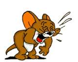 Laughing Mouse - This mouse is just too cute.