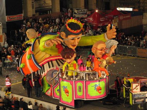 malta carnival - number one of the many floats.
