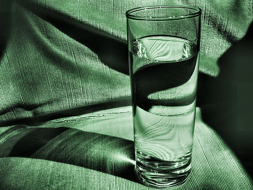 Should I not eat for 24 hours? - A picture of a glass of water. Photo source: http://farm1.static.flickr.com/186/440981708_0db1cf04f5.jpg?v=0 .