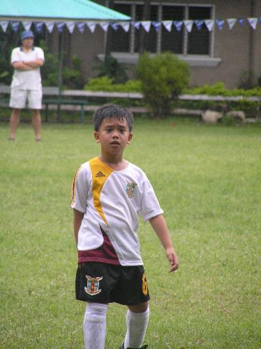 my baby brother - our youngest brother, basti, is the greatest soccer player of all time and im not being bias here..he'll be the next beckham!