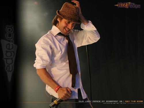 olp - lead vocalist of my favorite band! Raine maida of Our LAdy Peace!!!!!!!!!!