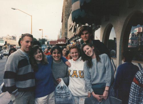 Hanging with friends in Mexico - Here we are hanging out with college friends in Mexico during spring break.