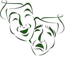 Theatre Mask - Picture of classic theatre masks