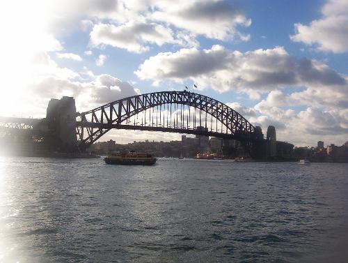 Sydney harbour bridge. - A really good view of syndney harbour bridge australia.
