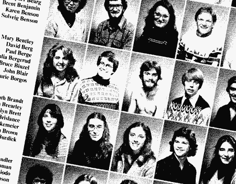 yearbook - old yearbook page