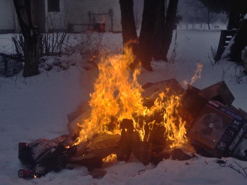 fire - burning fire