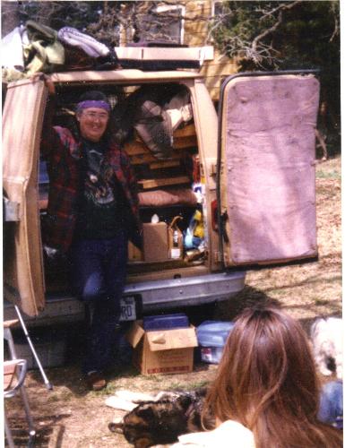 Its me again - Here I am courtesy of a friend and their camera. This is when I at a Speaking Wind workshop at the Tyas Bend Ranch in North Texas in the mid to late 1990's.