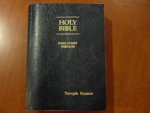 The Bible - This is a picture of The King James version of the bible...