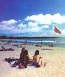 The holiday of the week - The holiday of the week end in the coast kute Bali of indonesia
