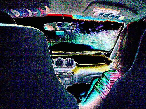Backseat! - Joyride with my friend,,, one one fine day!