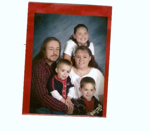 Family - My self ( Sheri ) my fiance' Steve, and my 3 children, Taylor, Anthony,& Jared