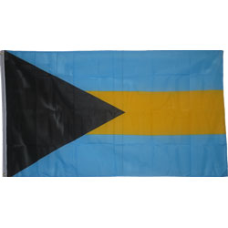 Bahamain Flag - flag of my country.the gold is the golden sun,the aqua is for the crystal waters,and the black is for the power of the people.