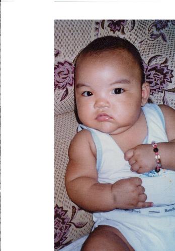 Cute Lttle One! - My friends baby boy. cute and healthy, he said his son aet and drink too much.