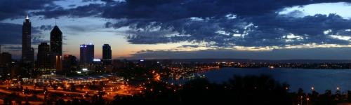 Perth West Australia - Before a big Storm cane in.