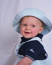 The big 1 - Jason is a whole year old in this picture!