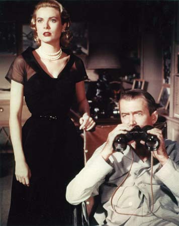 James Stewart - James Stewart with Grace Kelly in Rear Window