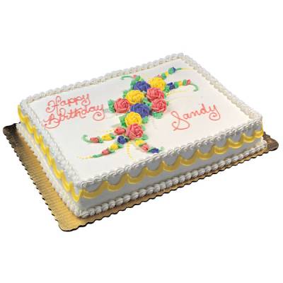 birthday cakes - Granddaughter is learning cake decorating.