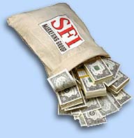 Money to spend, alot - Here is a bag of money I would like to earn every month.