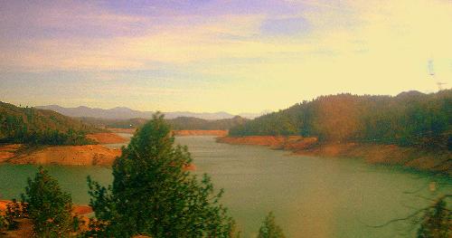 California to Oregon - This is a picture I took last fall on my travels to Oregon from California. It looks like a painting.