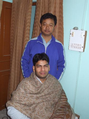 my self & best frnd naveen - in my home with my best frnd naveen.