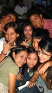 Graduation party for my sister - Me and my cousins. We had a great time. And we all reallly looked good here. haahaha
