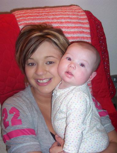 soph - she loves the camera already!