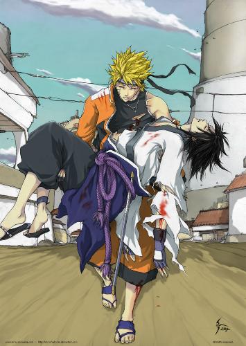 Naruto - Sasuke's defeat