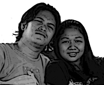 Me and my husband - Me and my husband with his guitar