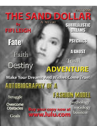 promo postcard for my novel - created on photoshop...