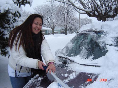 New Year Depression? - It was the first day of the year 2008... and what do you expect... more snow... is it good or bad?