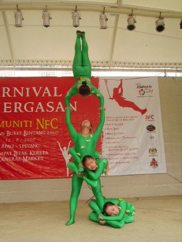 acrobat show - This is a show i've organised. It amazing and people like it. This is the most interesting and colourful show i've organised.