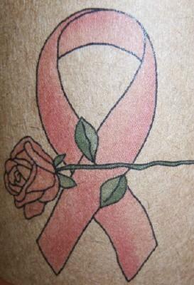 Breast Cancer Label - What the other label looks like.