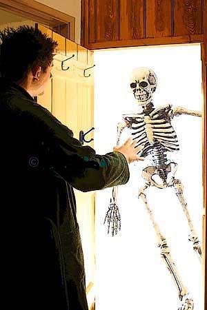 Skeleton in the cupboard - It could happen to anybody.