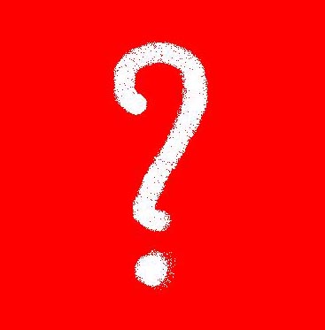 Question mark - This is a question mark