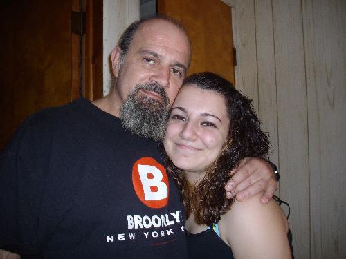 angela,and dad - me and my oldest girl Angela