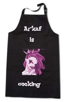 aprons are a good idea - That I forget each time LOL