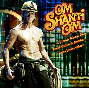 Om Shanti Om - This a poster of om shanti om the movie which Starr shahrukh khan directed by Farah khan and stormed Indian box office in 2007.