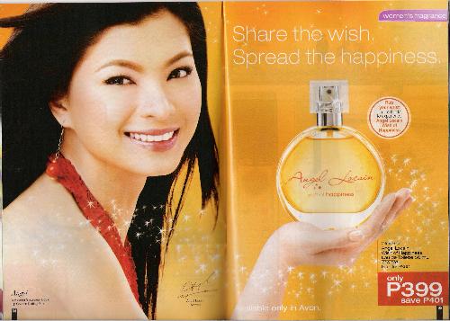 avon angel locsin perfume