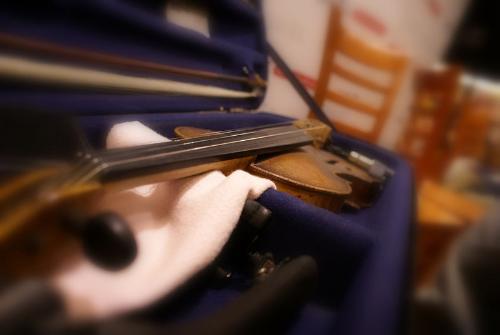 violin - violin in the box
