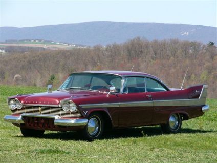 1957 - Plymouth Fury. Same type of vehicle from the movie Christine 1957 - Plymouth Fury. Same type of vehicle from the movie Christine