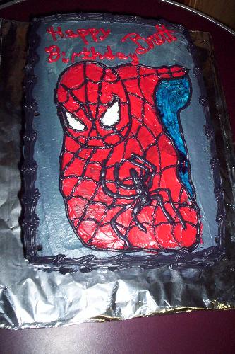 Spiderman Cake - My son's 7th birthday cake I made which I"m pretty proud of. It was so very yummy as well! Spiderman Cake - My son's 7th birthday cake I made which I"m pretty proud of. It was so very yummy as well!