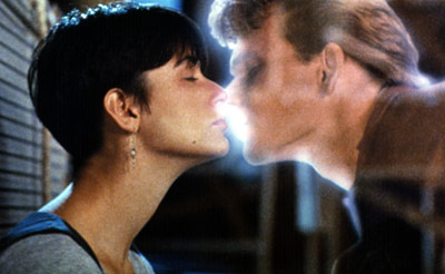 patrick swayze and demi moore - Kiss from ghost sam wheat kisses molly goodbye