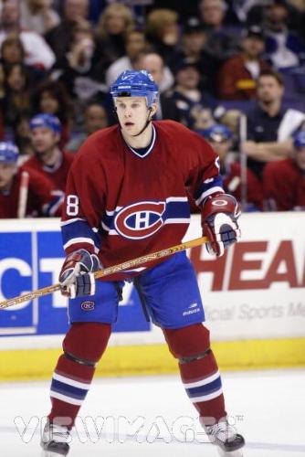 Mike Komisarek - #8 of the Montreal Canadiens, Mike Komisarek, defensemen.