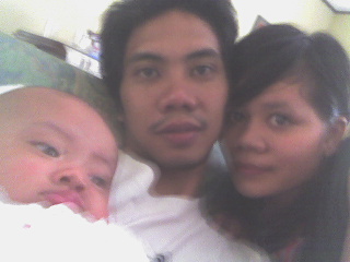 me, my wife and my daugther - happy family