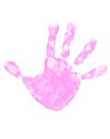 Baby Hand print - Baby&#039;s hand print.