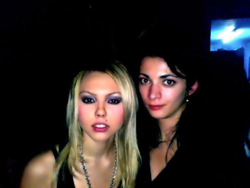 Me and Denisa - a Romanian 'VIP'
